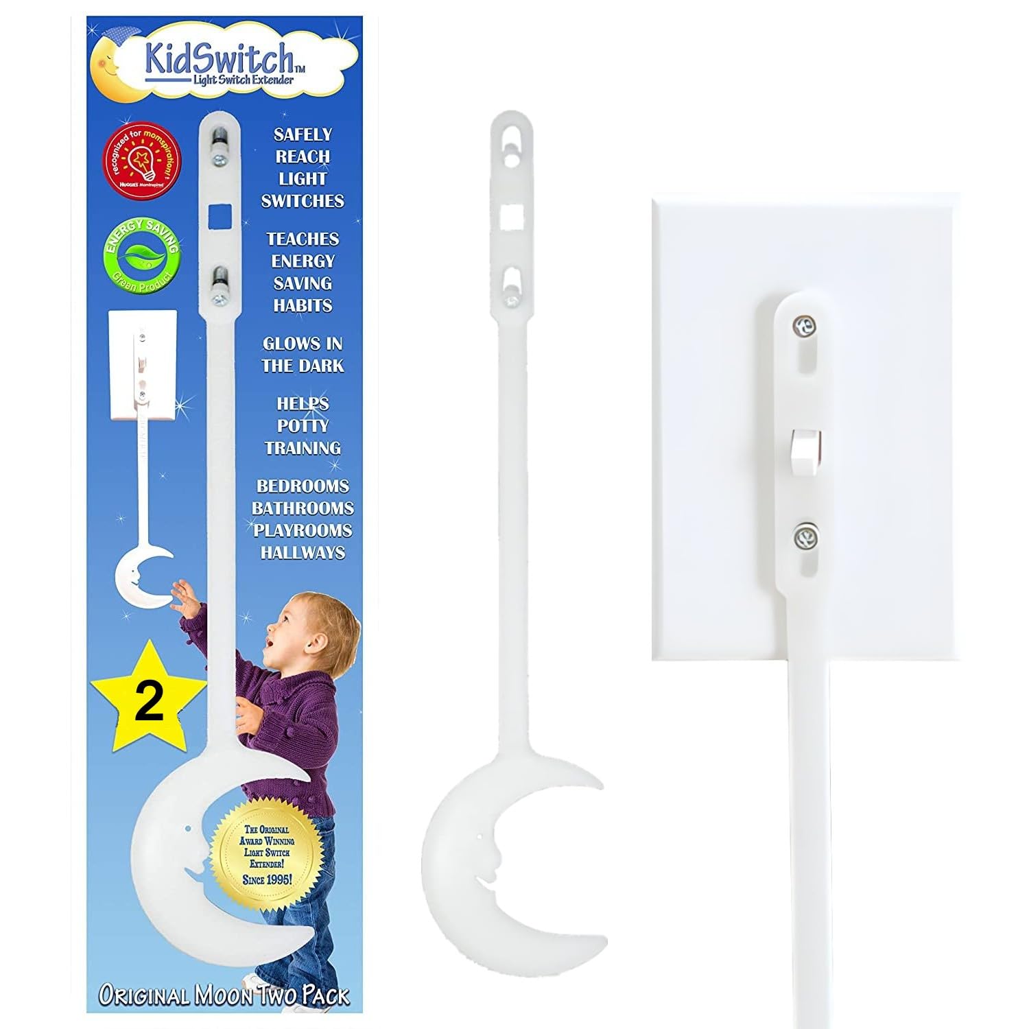 Algopix Similar Product 13 - Kidswitch Kids Light Switch Extender 2