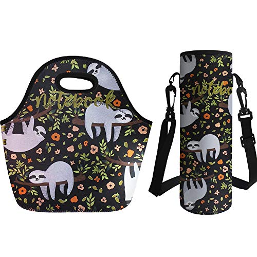 Algopix Similar Product 14 - Coloranimal Sloth Flower Pattern