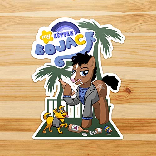 Algopix Similar Product 10 - My Little Bojack  My Little Pony Style