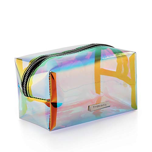 Algopix Similar Product 18 - Holographic Makeup Bag Iridescent