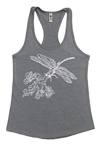 Algopix Similar Product 15 - Dragonfly Tank Tops for Women Racerback