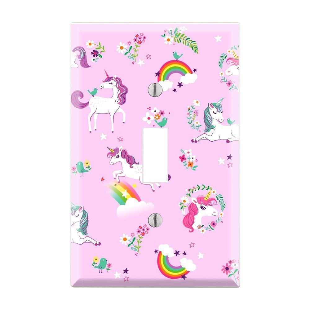 Algopix Similar Product 9 - UNICORN Light Switch Cover Unicorn