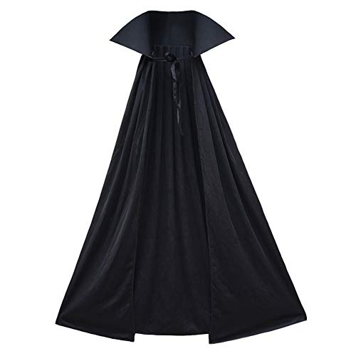 Algopix Similar Product 10 - 40 Black Cape with StandUp Collar 