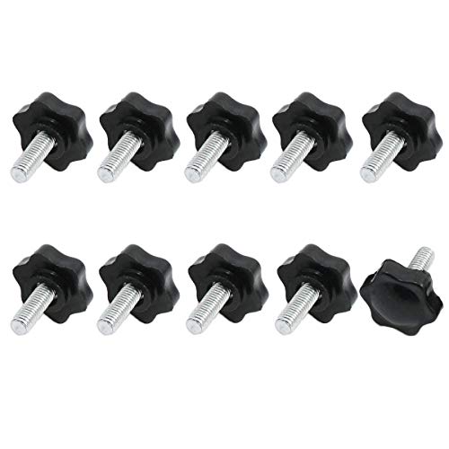 Algopix Similar Product 11 - XMHF M8 x 20 mm Plastic Star Head Star