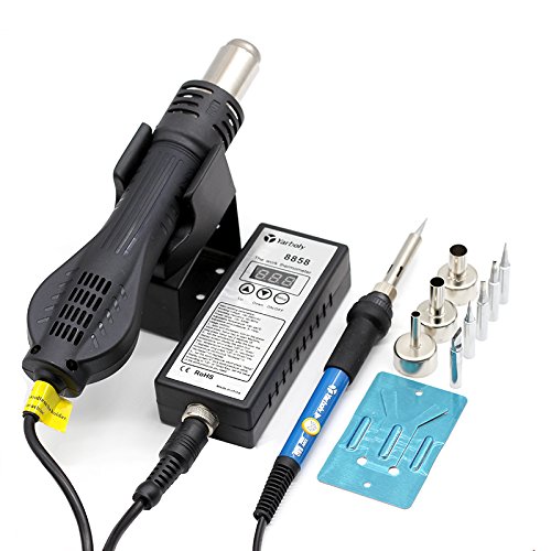Algopix Similar Product 11 - Soldering Station 8858 Portable Digital