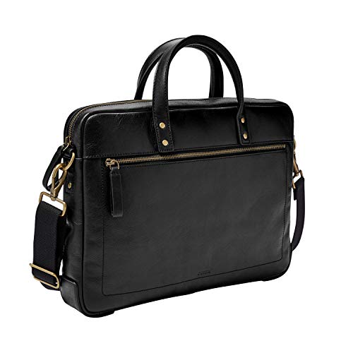 Algopix Similar Product 20 - Fossil Mens Haskel Zip Leather