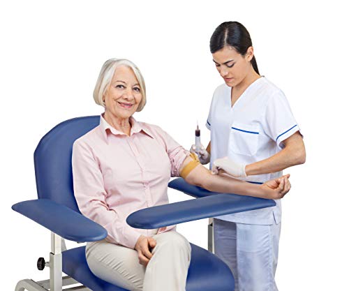 Algopix Similar Product 15 - AdirMed Blood Drawing Chair with Soft