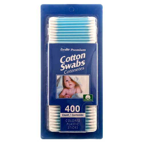 Algopix Similar Product 11 - Coralite New 331717 Cotton Swab 400 Ct