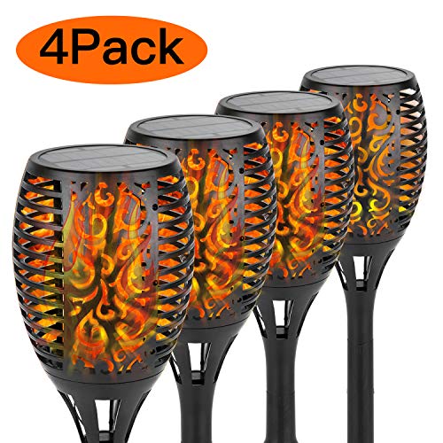 Algopix Similar Product 9 - Solar Torch Light with Flickering Flame