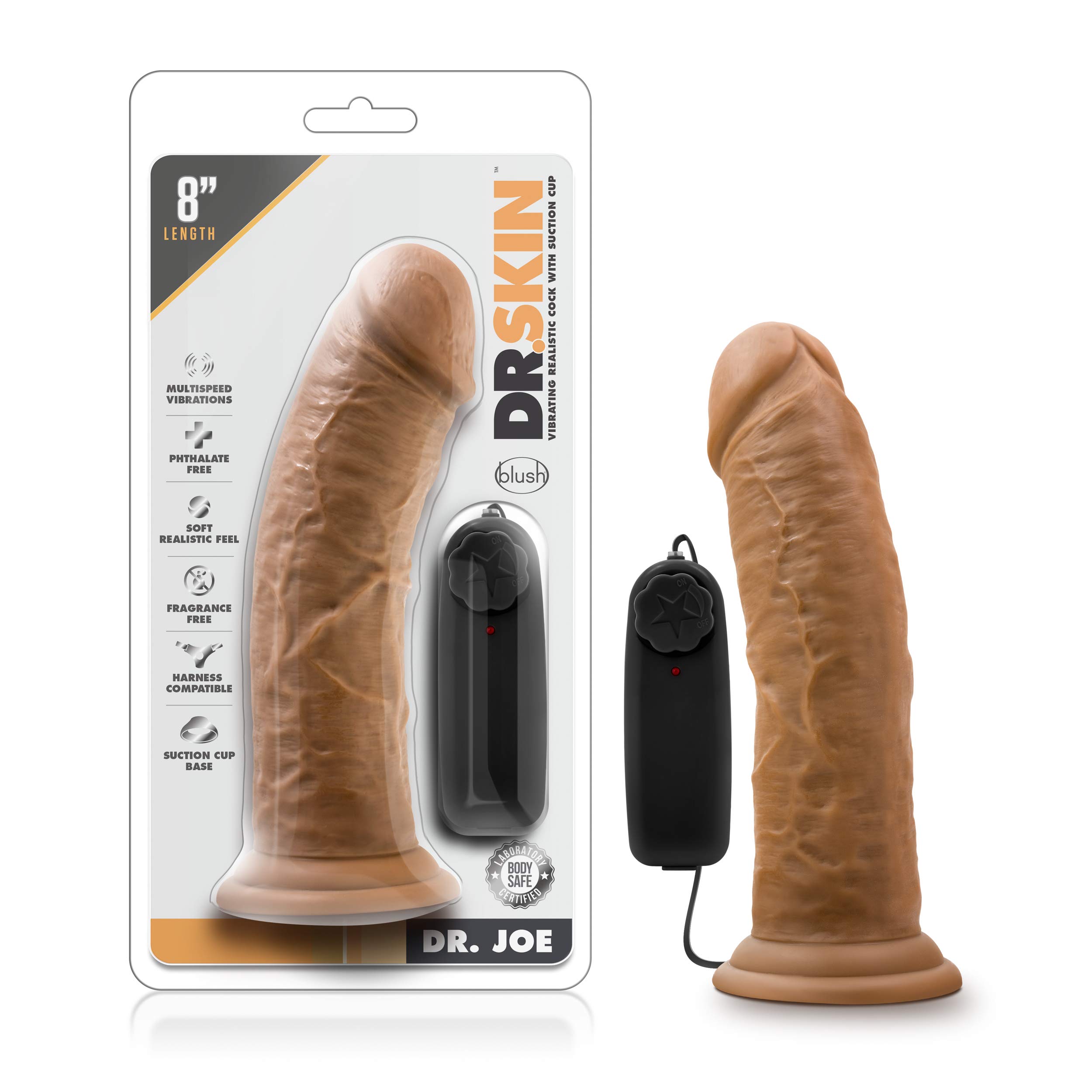 Algopix Similar Product 3 - Blush Novelties Dr Skin 8 Inch