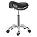 Algopix Similar Product 4 - Kaleurrier Saddle Stool Rolling Swivel