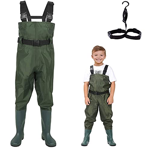 Algopix Similar Product 6 - LANGXUN Chest Waders for Kids