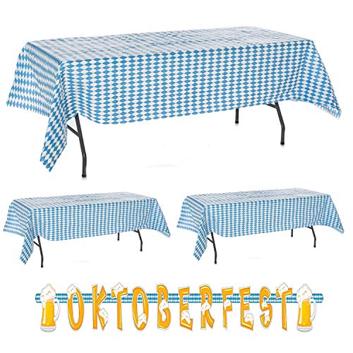 Algopix Similar Product 1 - 3 pc Oktoberfest Table Cover 