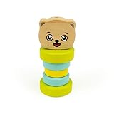 Algopix Similar Product 13 - Bimi Boo Wooden Rattle  Wooden Baby