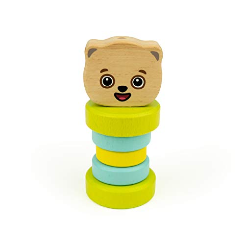 Algopix Similar Product 2 - Bimi Boo Wooden Rattle  Wooden Baby