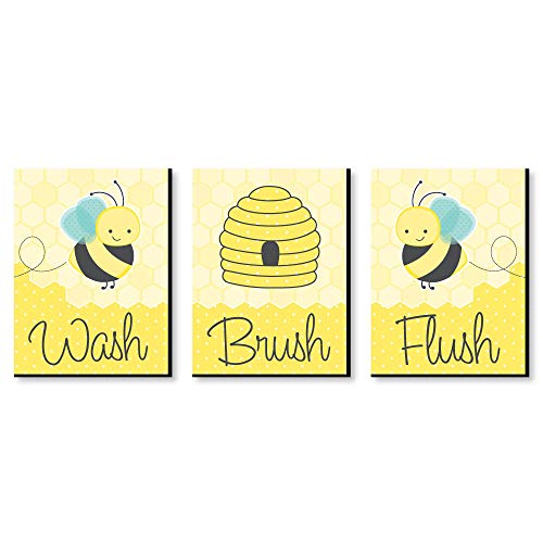 Algopix Similar Product 13 - Big Dot of Happiness Honey Bee  Kids