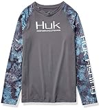 Algopix Similar Product 10 - Huk Youth Double Header Long Sleeve