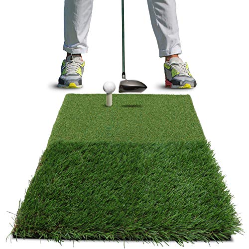 Algopix Similar Product 12 - Rukket TriTurf Golf Hitting Mat Attack