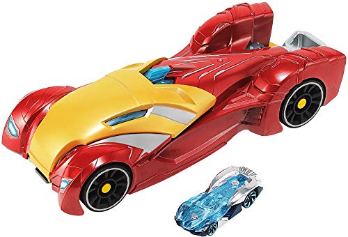 Algopix Similar Product 19 - HOT WHEELS IRON MAN REPULSOR BLAST
