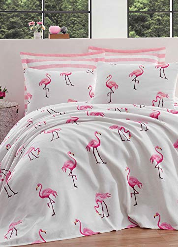 Algopix Similar Product 8 - DecoMood 100 Cotton Birds Bedding