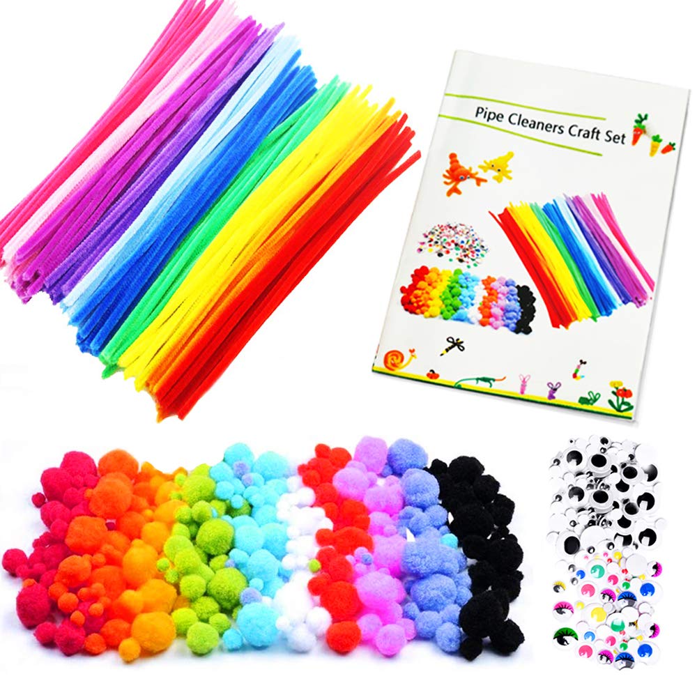 Algopix Similar Product 8 - Pipe Cleaners Craft Set with DIY