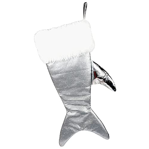 Algopix Similar Product 20 - DEI Shark Tail Stocking Home Decor