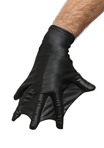 Algopix Similar Product 20 - Fun Costumes Adult Black Webbed Gloves