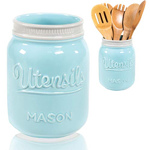 Algopix Similar Product 5 - Wide Mouth Mason Utensil Holder  Large