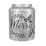 Algopix Similar Product 7 - DEI Galvanized LED Merry Can