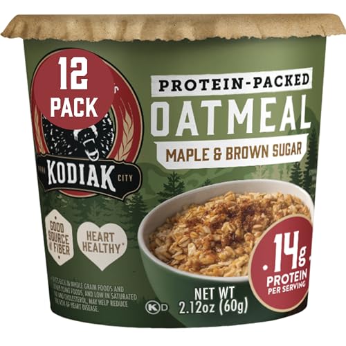 Algopix Similar Product 15 - Kodiak Cakes Instant Protein Maple 