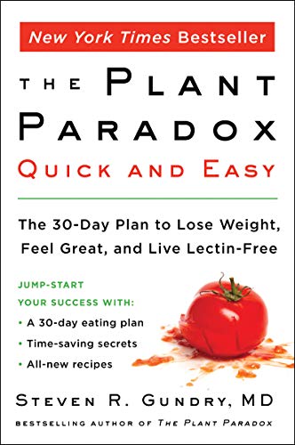 Algopix Similar Product 5 - The Plant Paradox Quick and Easy The
