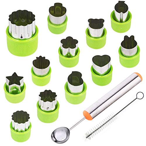 Algopix Similar Product 19 - TIMGOU 12 Pcs Vegetable Fruit Cutter