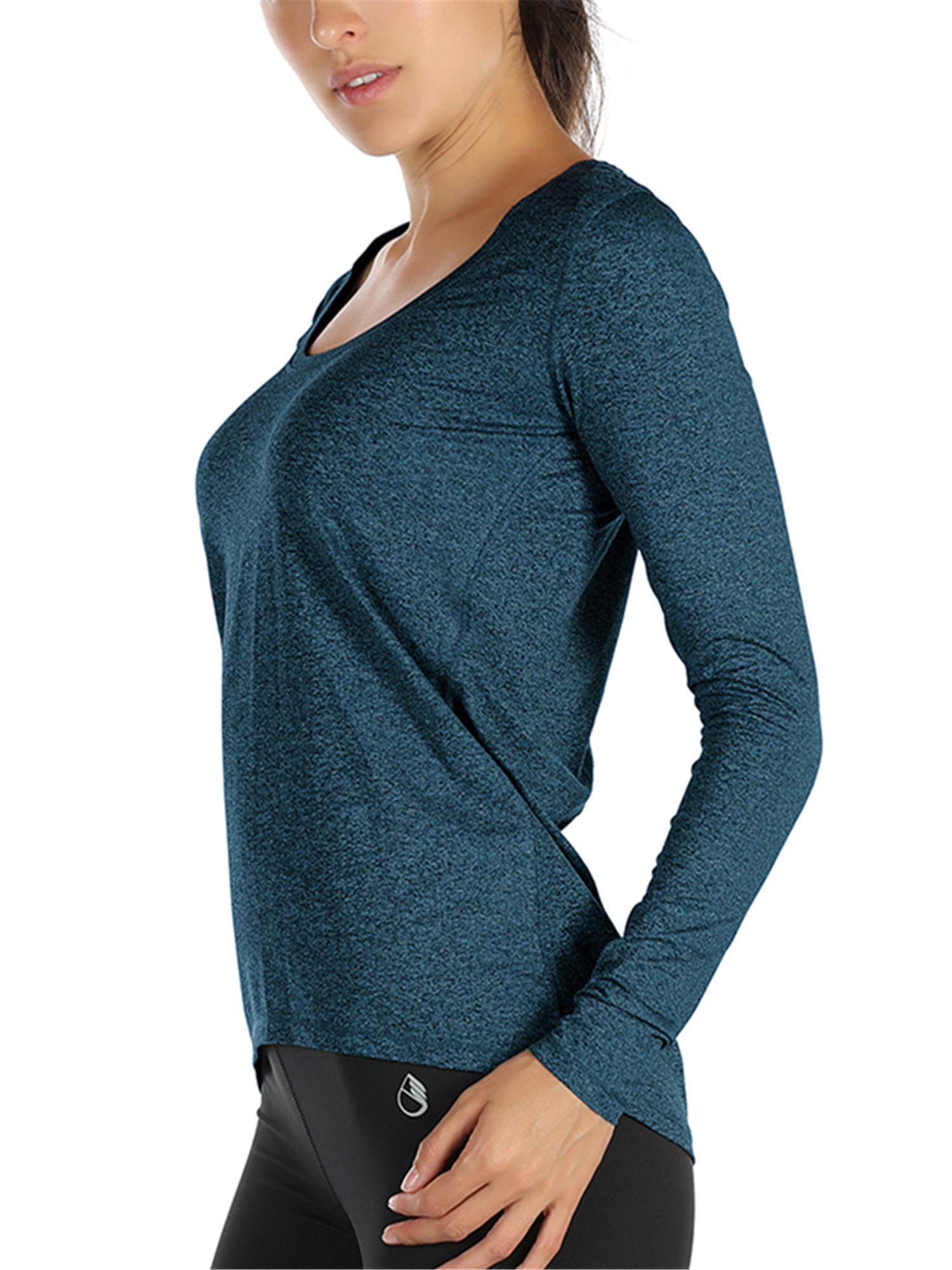 Algopix Similar Product 19 - icyzone Long Sleeve Workout Shirts for