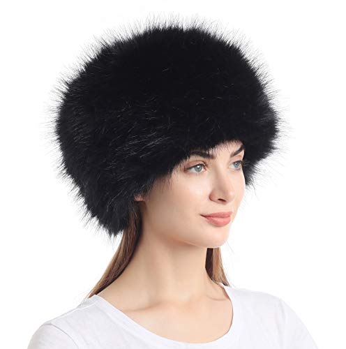 Algopix Similar Product 18 - LA CARRIE Womens Faux Fur Hat for