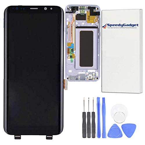Algopix Similar Product 20 - Orchid Gray Frame LCD Digitizer