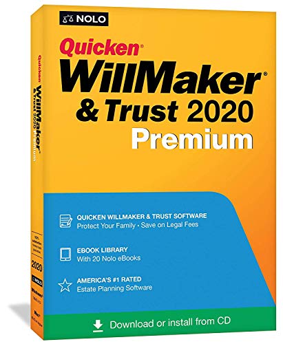 Algopix Similar Product 10 - Quicken WillMaker  Trust 2020 Premium