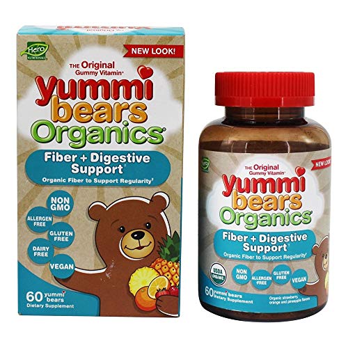 Algopix Similar Product 1 - Yummi Bears Digestive Health  Organic