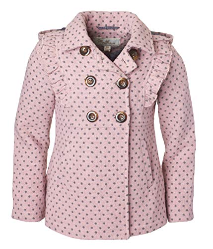 Algopix Similar Product 4 - Cremson Girls Wool Blend Hooded Ruffle