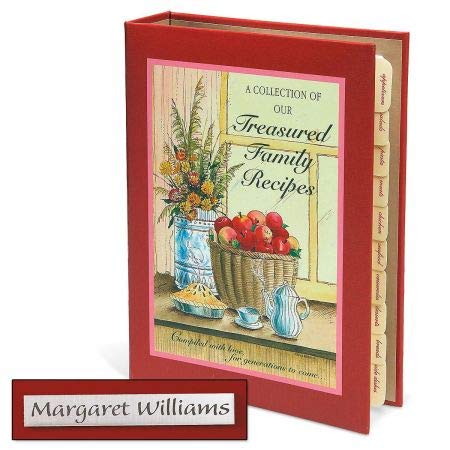 Algopix Similar Product 3 - Family Recipes Personalized Journal