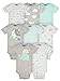 Algopix Similar Product 11 - Gerber Baby 8Pack Short Sleeve Onesies