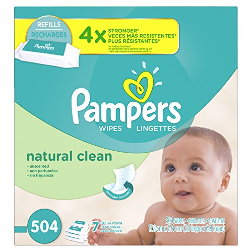 Algopix Similar Product 10 - Pampers Natural Clean Unscented Water
