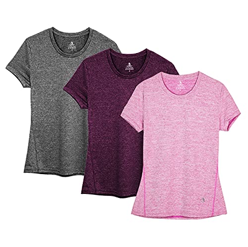 Algopix Similar Product 2 - icyzone Workout Running Tshirts for