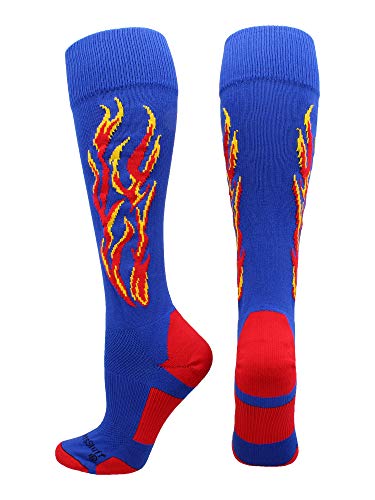 Algopix Similar Product 8 - MadSportsStuff Flame Soccer Style Socks