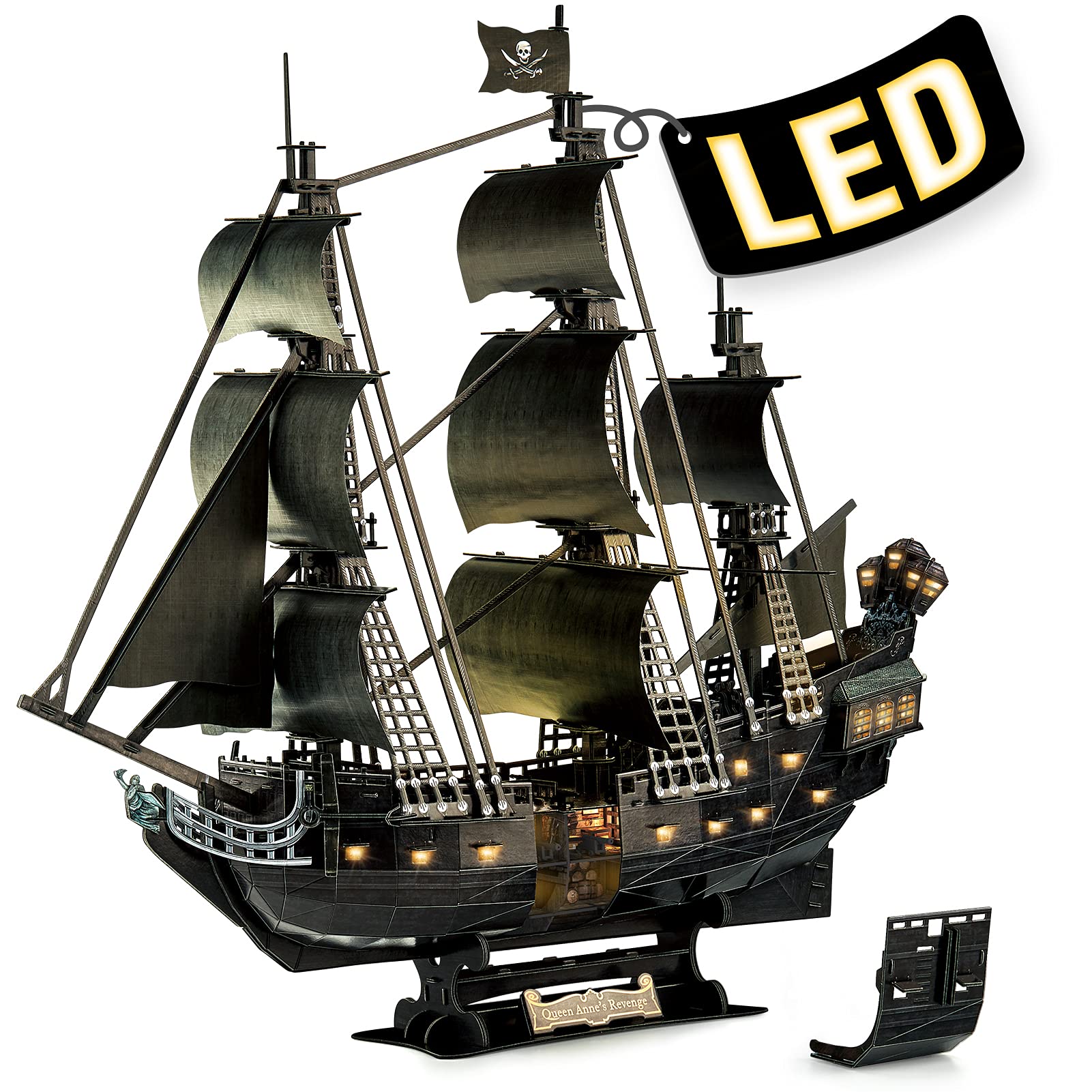 Algopix Similar Product 3 - 3D Puzzle for Adults Moveable LED