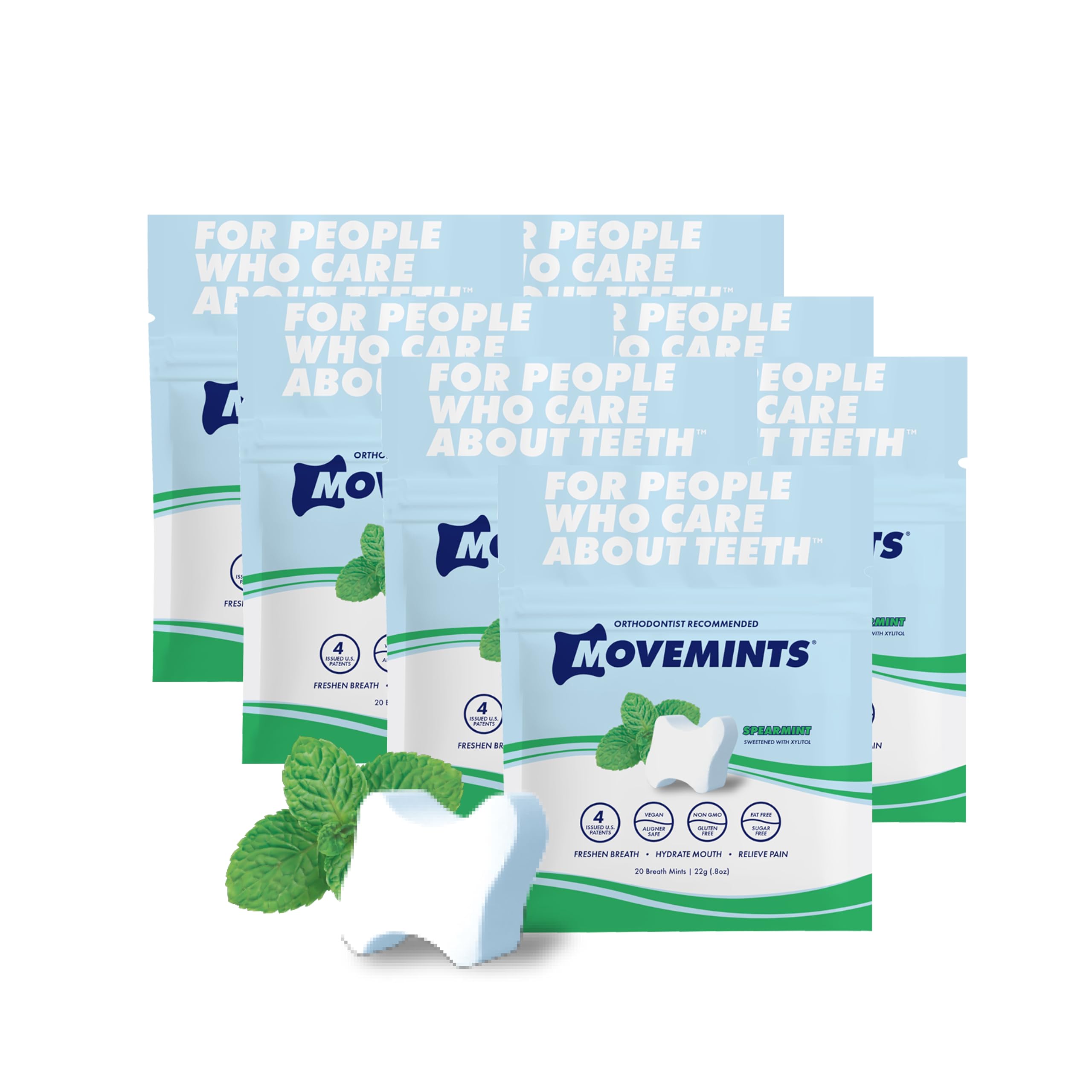 Algopix Similar Product 1 - Movemints Clear Aligner Mints