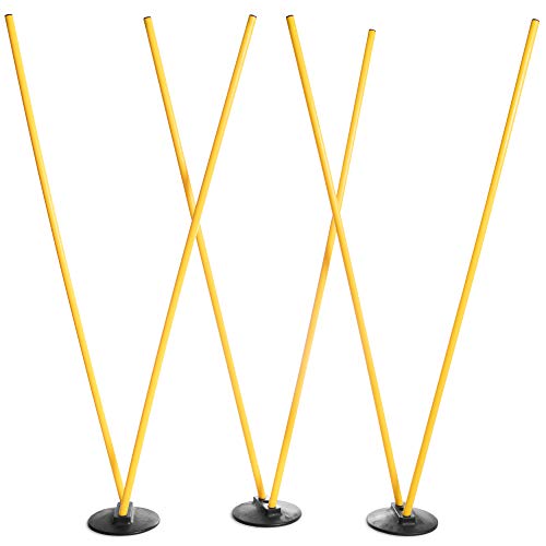 Algopix Similar Product 14 - Crown Sporting Goods 6 Agility Poles