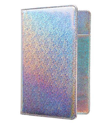Algopix Similar Product 7 - Holographic Glitter Silver Server Book