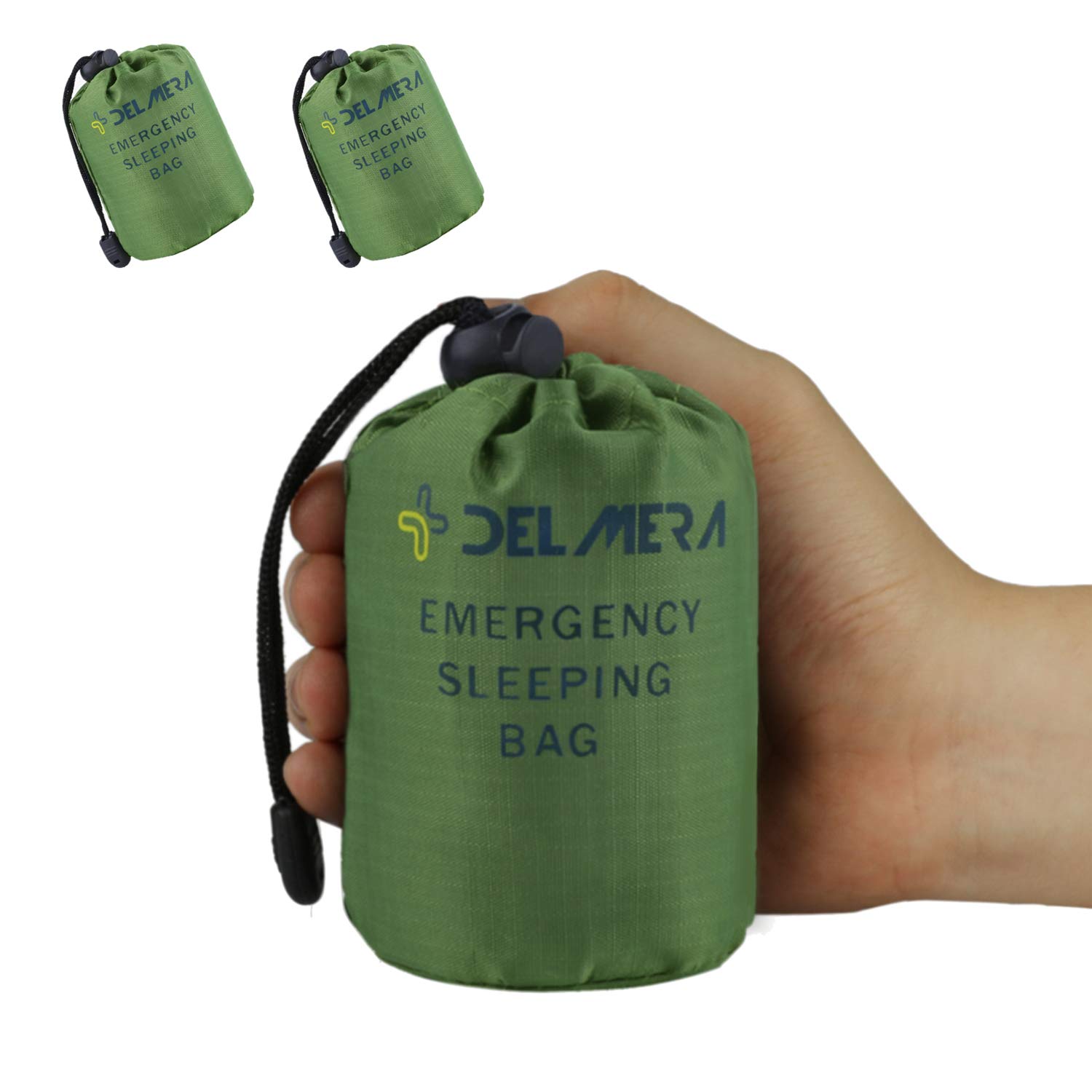 Algopix Similar Product 19 - Delmera Emergency Sleeping Bag 2 Pack