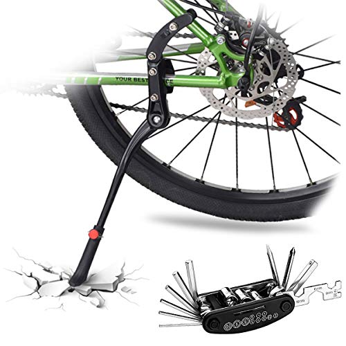 Algopix Similar Product 1 - Bicycle Bike Kickstand  Adjustable