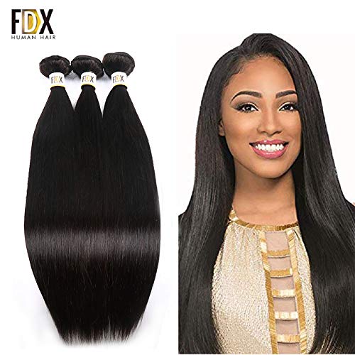 Algopix Similar Product 13 - FDX Human Hair Bundles8A Straight
